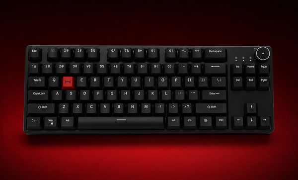 Dawg Highkey 373, Anti-Ghosting Wired Mechanical 80% Keyboard
