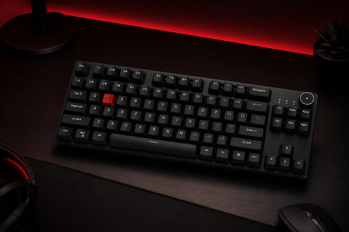 Dawg Highkey 373, Anti-Ghosting Wired Mechanical 80% Keyboard
